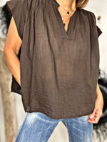 Charger l'image dans la galerie, Blouse DANY Choco
