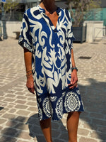 Charger l'image dans la galerie, Robe MILA Marine
