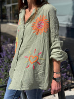 Charger l&#39;image dans la galerie, Chemise FABIOLA Kaki
