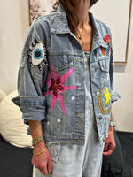 Charger l&#39;image dans la galerie, Blouson jeans BILBAO Bleu
