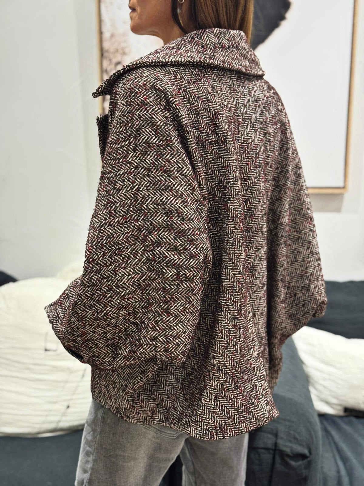 Veste SAMY Bordeaux