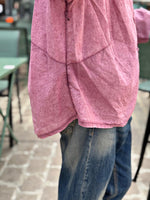 Charger l&#39;image dans la galerie, Chemise DAKOTA Bois de Rose effet délavé
