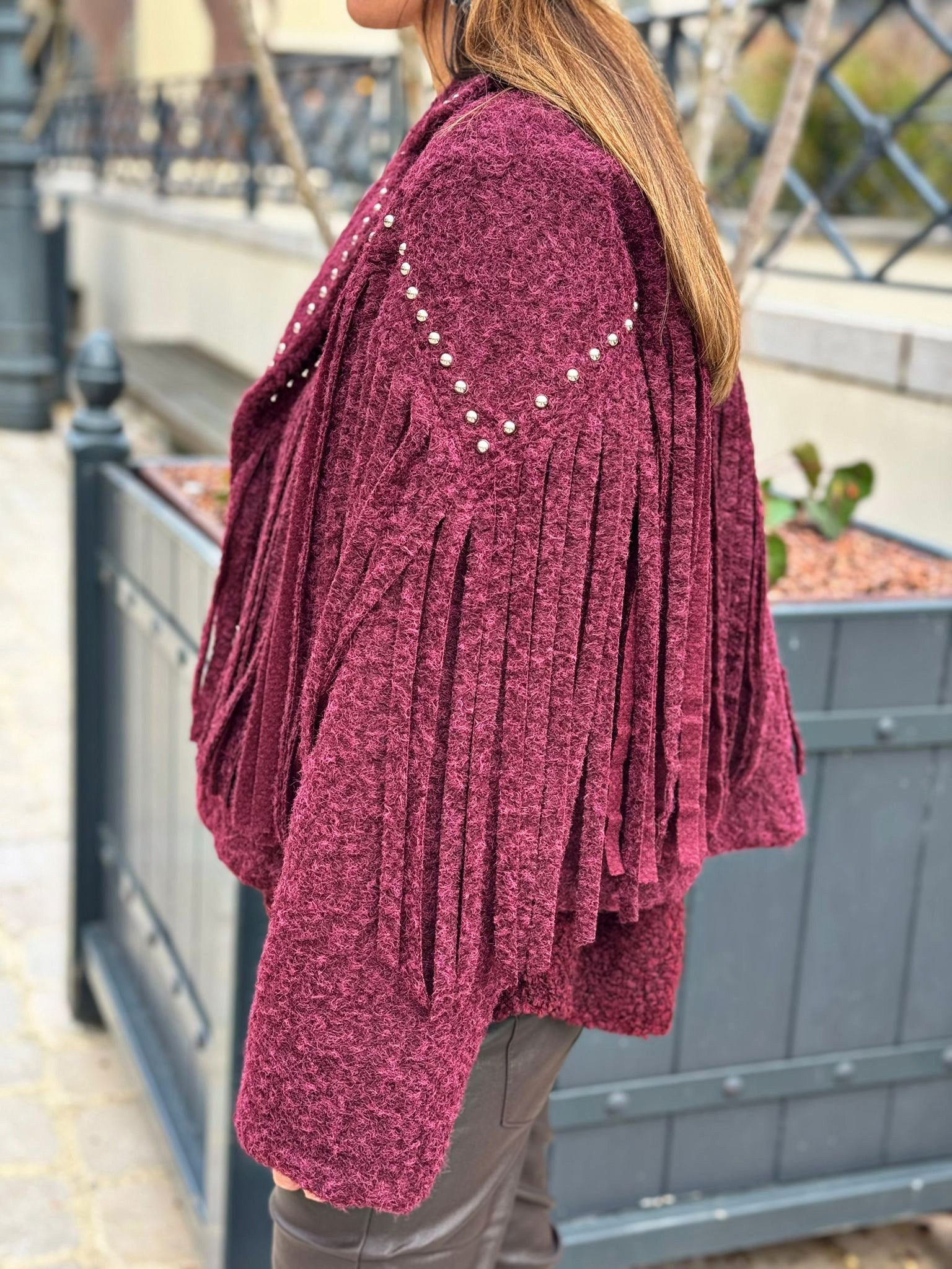 Blouson CADEN Bordeaux