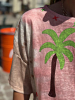 Charger l&#39;image dans la galerie, Tee shirt PALMIE  Rose
