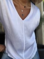 Charger l'image dans la galerie, Top LIVIA Blanc
