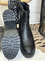 Charger l&#39;image dans la galerie, Boots MARGAUX Noir
