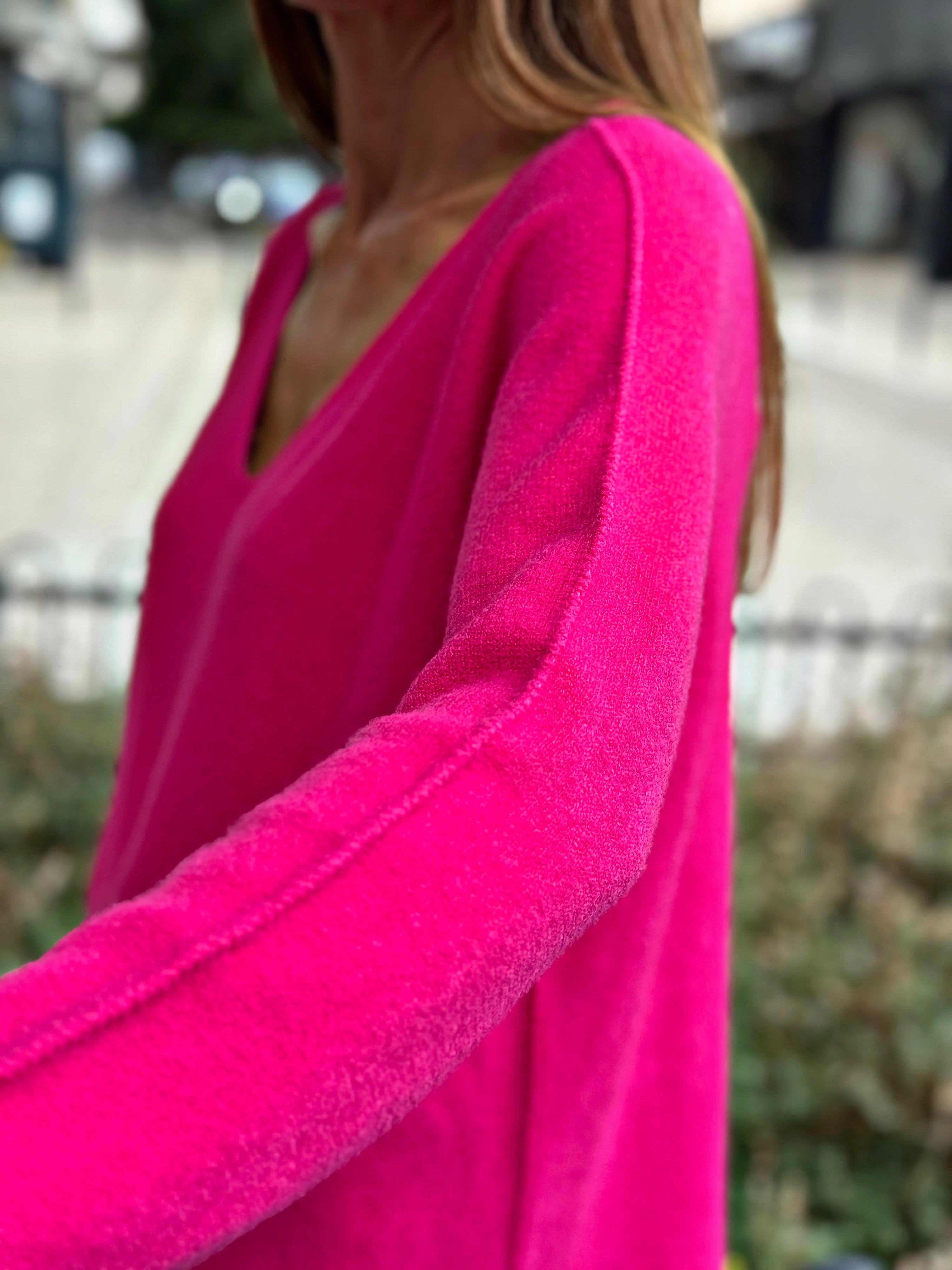 Pull doux TAO Fuchsia