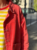 Charger l'image dans la galerie, Veste/Surchemise Corail effet délavé - NYSA
