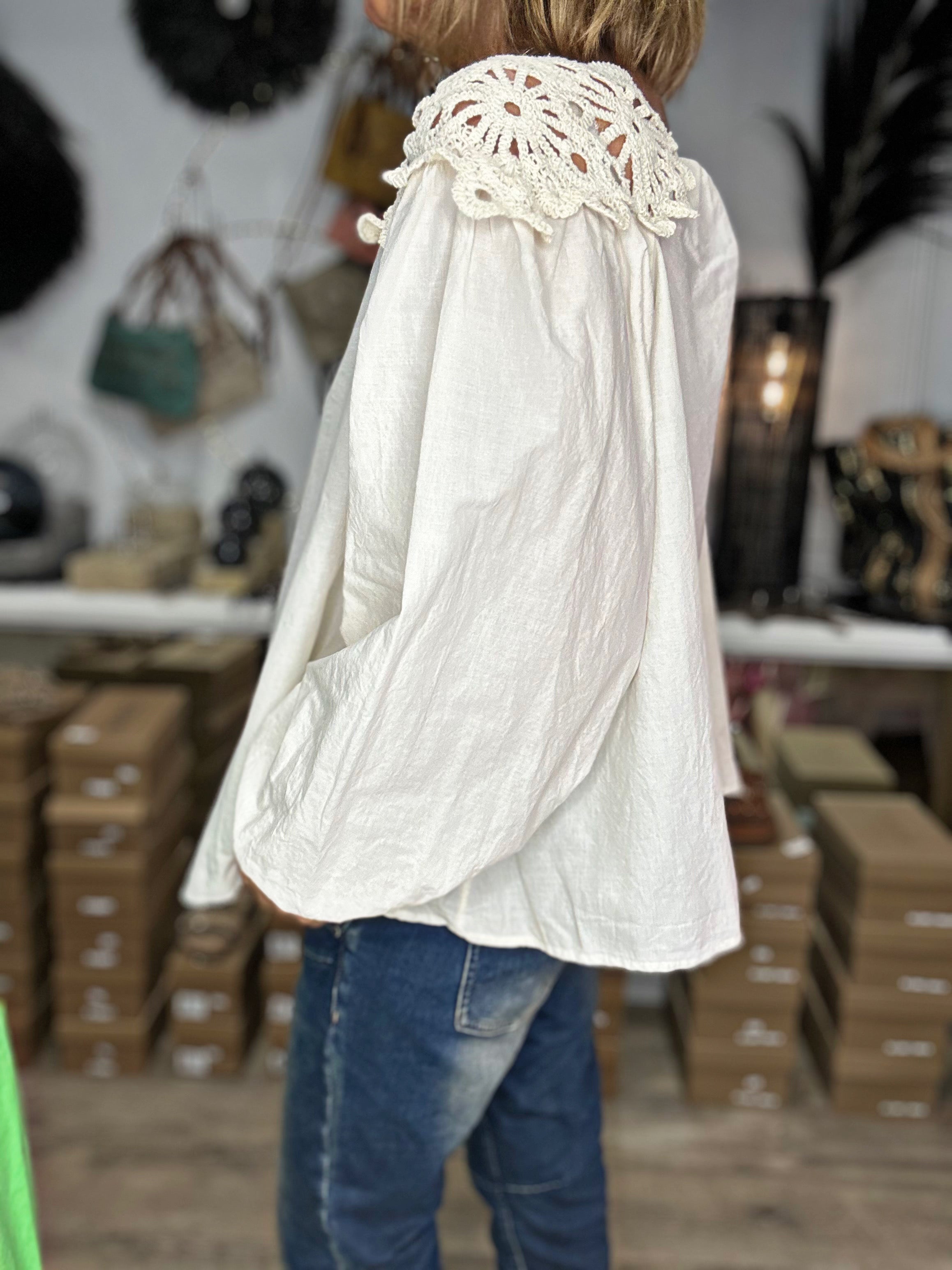 Blouse MARCO Ecru