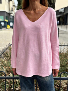 Pull doux TAO Rose