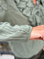 Charger l&#39;image dans la galerie, Blouse SERENA Kaki
