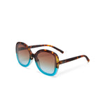 Charger l'image dans la galerie, Lunettes de soleil ANNA havana bleu - OKKIA
