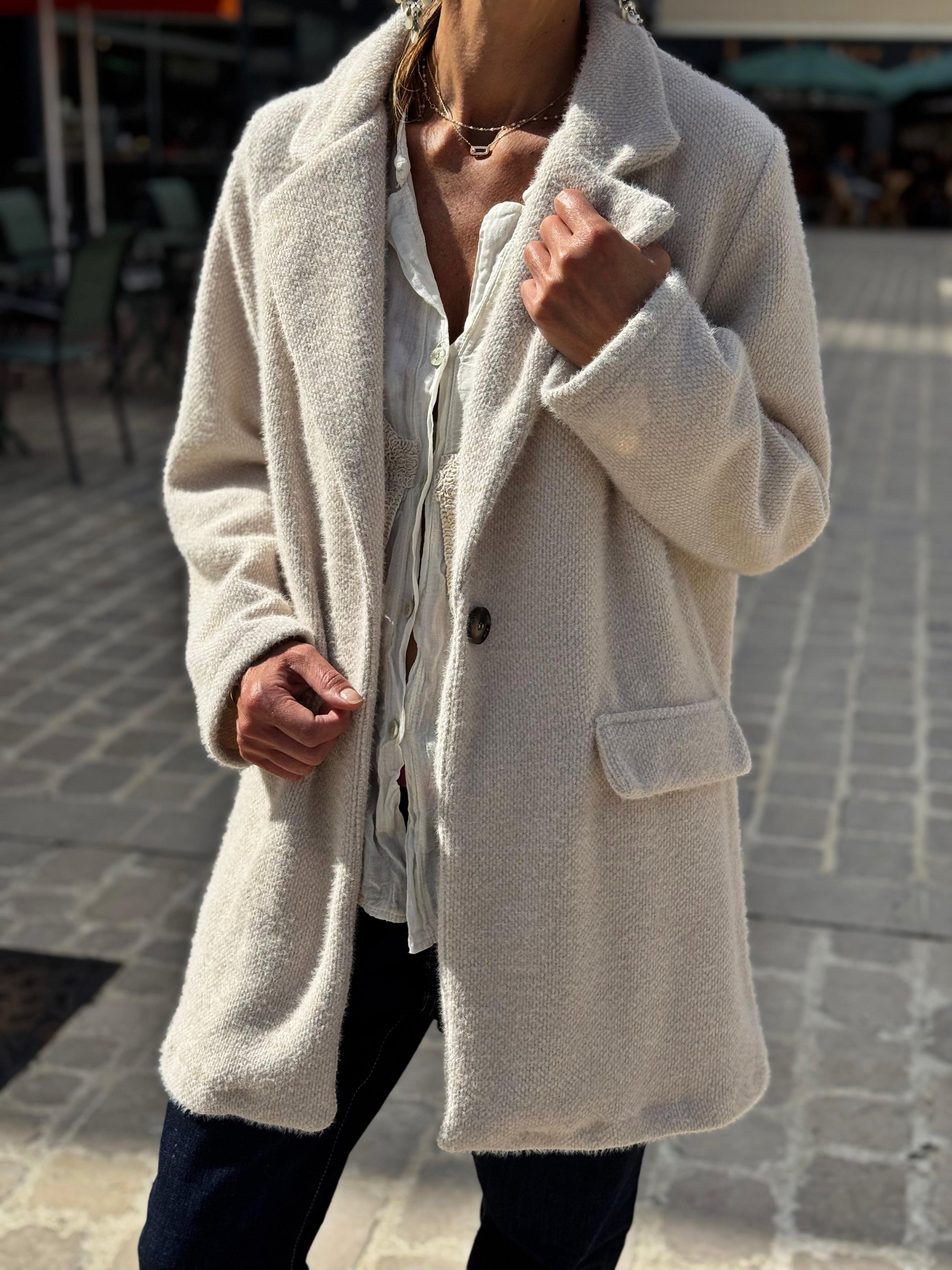 Manteau VIRGIL Ecru