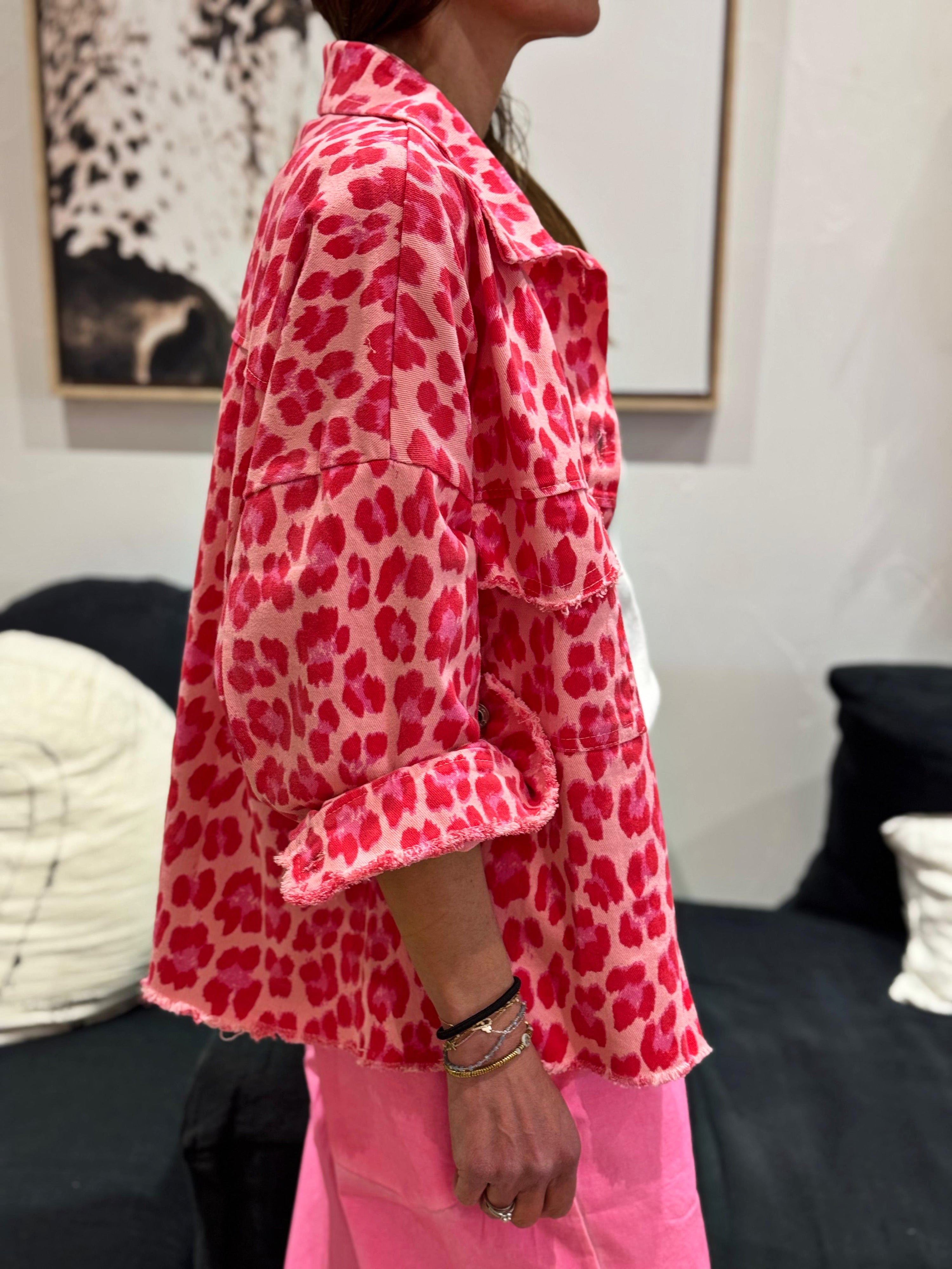 Veste FAUVE Rouge/Fuchsia