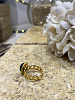 Charger l&#39;image dans la galerie, Bague NORA Noir

