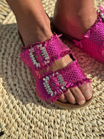 Charger l'image dans la galerie, Sandales ELVIRA Fuchsia
