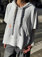 Charger l'image dans la galerie, Sweat SPATULA Banditas Gris coton gratté coupe large
