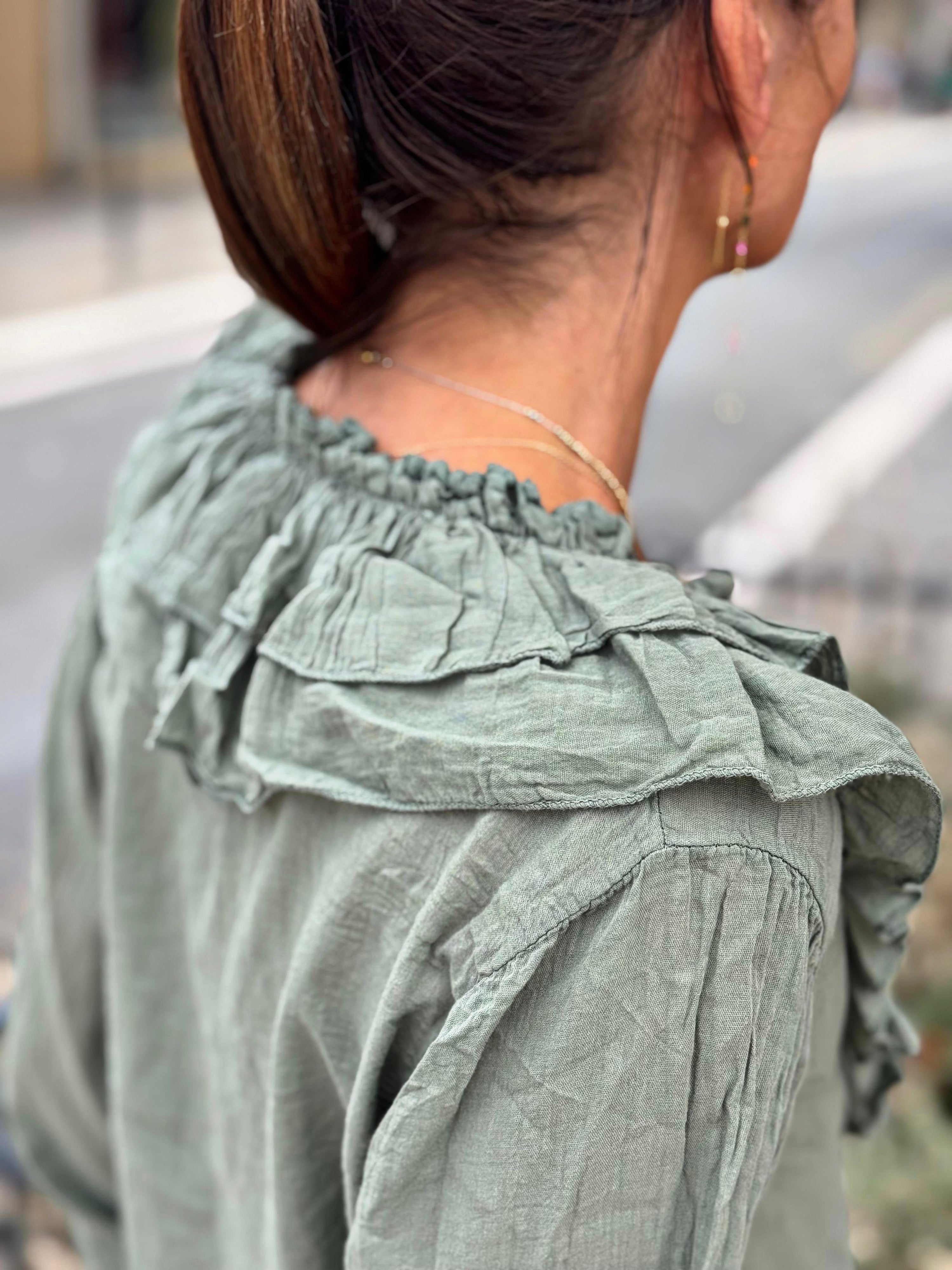Blouse SERENA Kaki