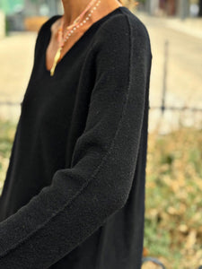 Pull doux TAO Noir