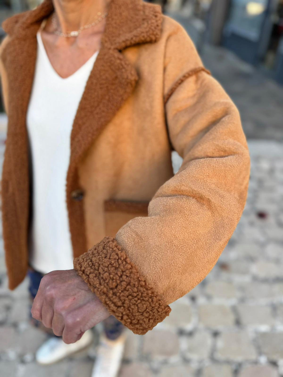 Blouson RIO Camel foncé