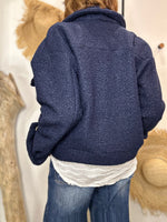 Charger l'image dans la galerie, Blouson bouclette GAB Marine
