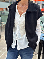 Charger l&#39;image dans la galerie, Veste sans manches LYNA Noir
