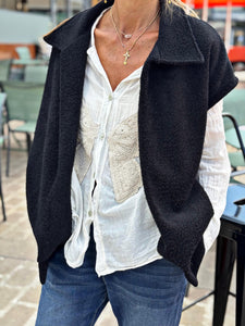 Veste sans manches LYNA Noir