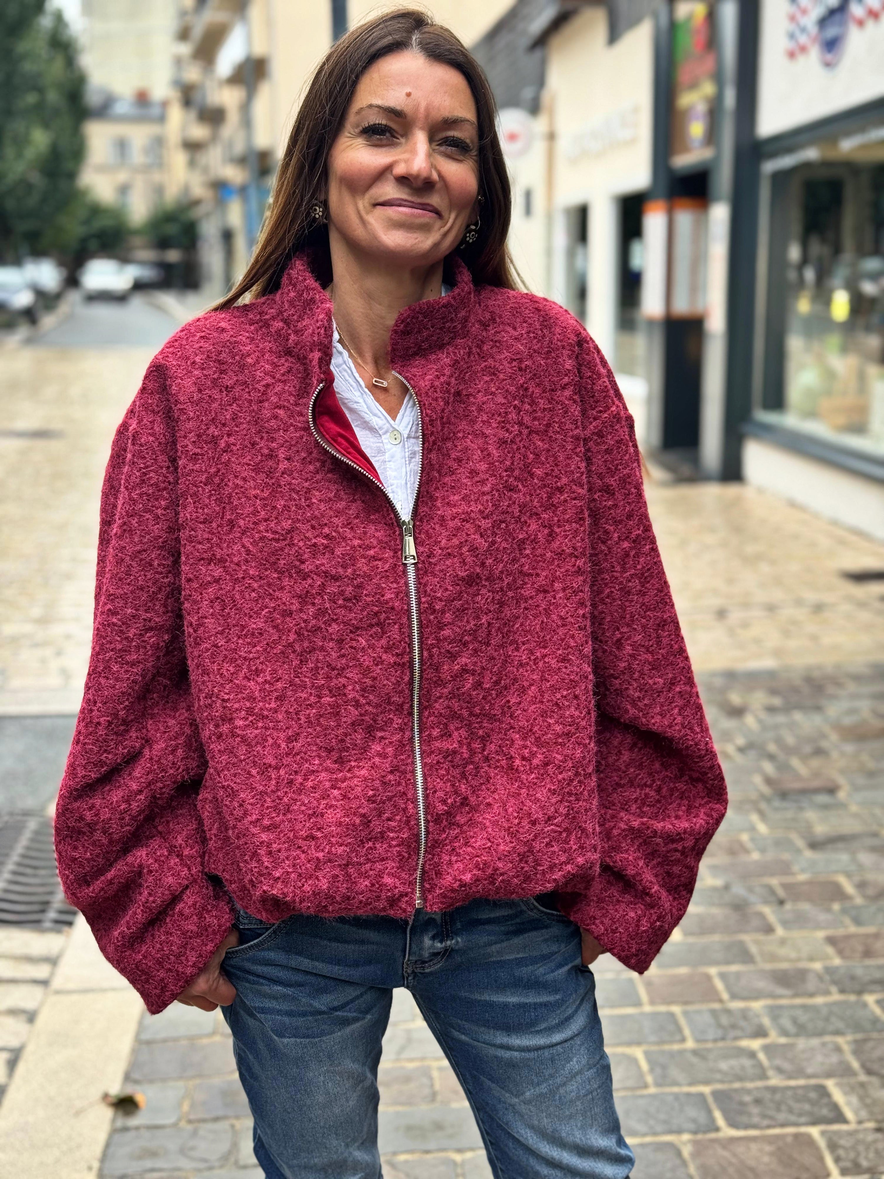 Blouson DARIO Bordeaux