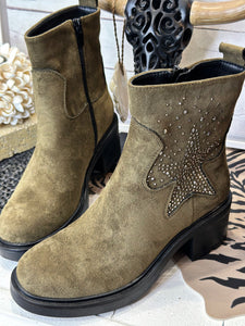 Boots KLARA Kaki