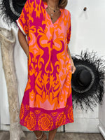 Charger l'image dans la galerie, Robe LILI Orange
