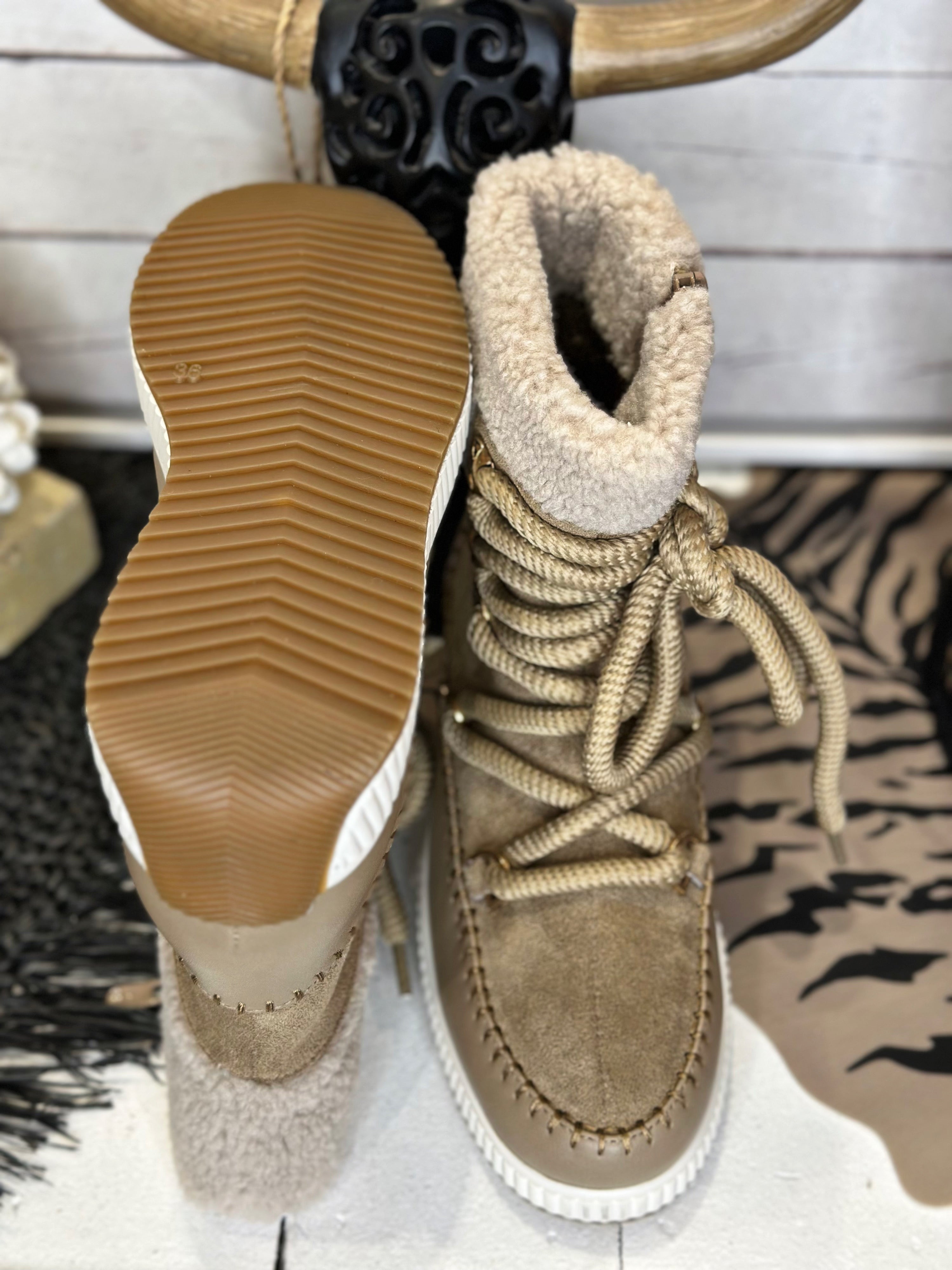 Boots DAHO Beige