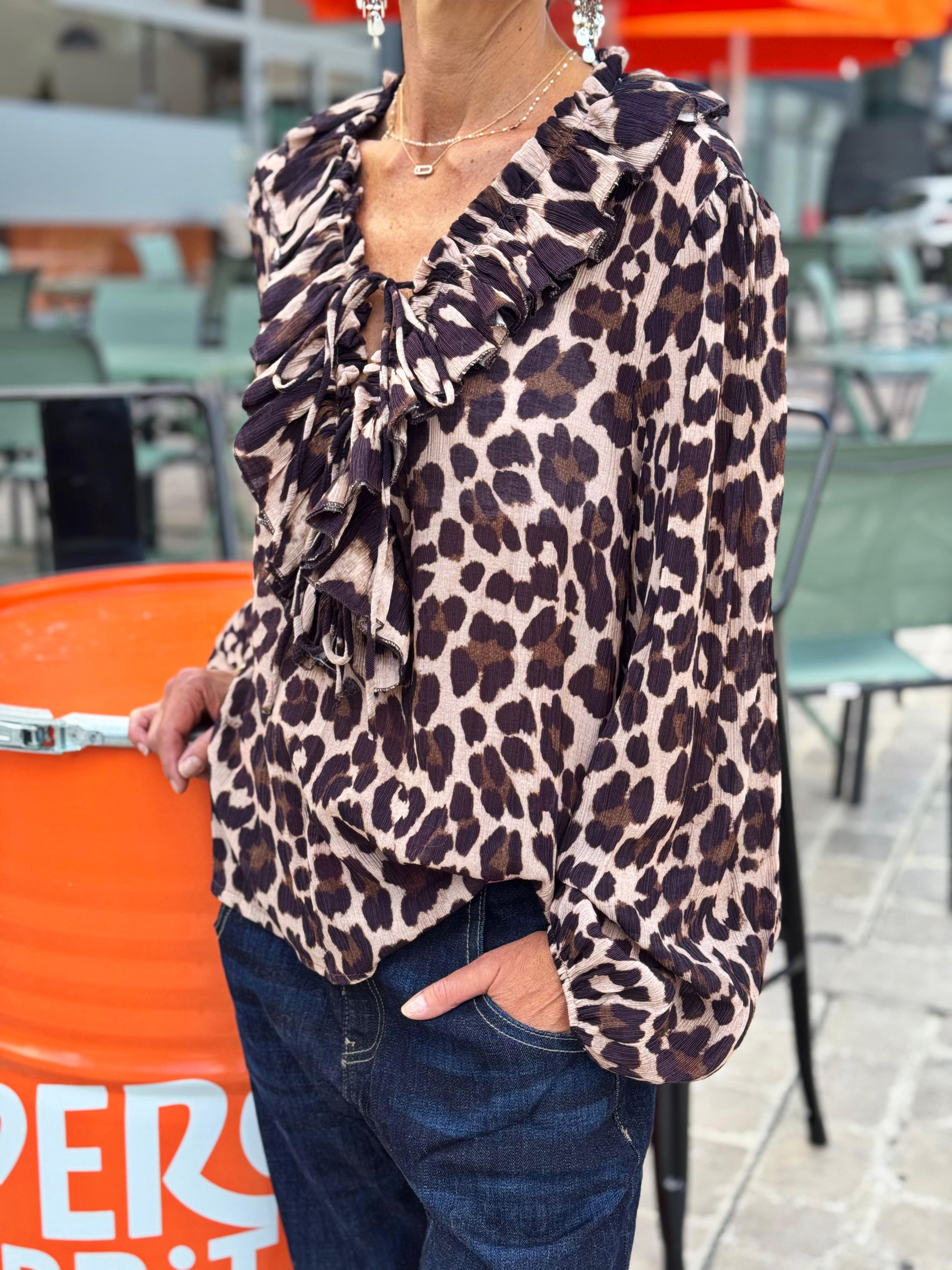 Blouse RONY Léopard