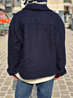 Charger l&#39;image dans la galerie, Blouson bouclette GAB Marine
