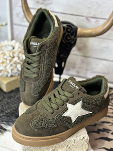 Baskets LILOU Kaki