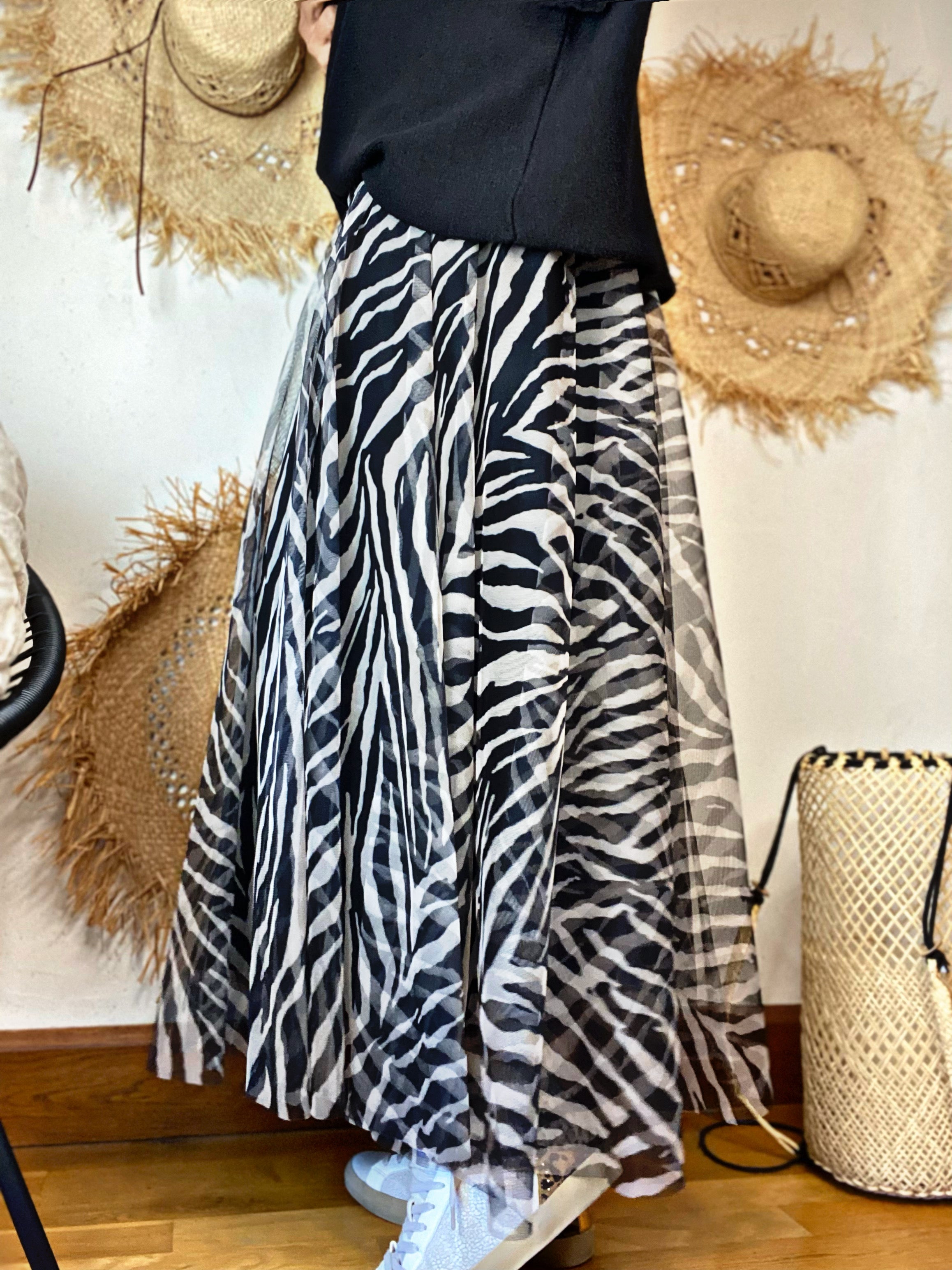 Jupe tulle MELODY Zébre