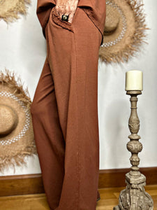 Pantalon LEONARD Caramel