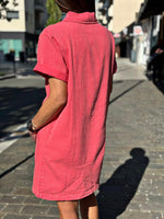 Charger l'image dans la galerie, Robe denim Corail - MAELYS
