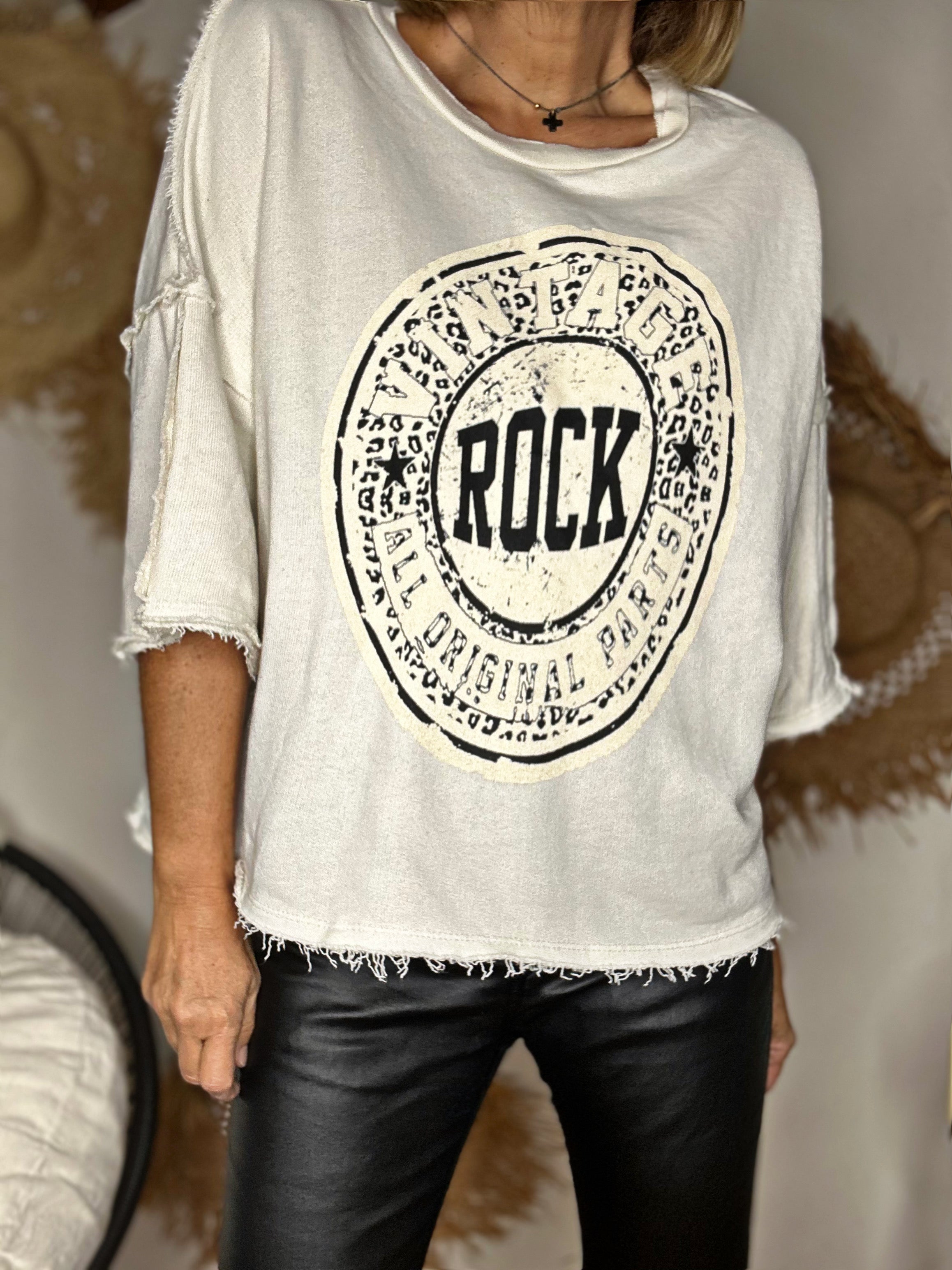 Sweat ROCK Ecru