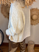 Charger l&#39;image dans la galerie, Gilet bouclette AMAURY Ecru
