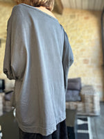 Charger l'image dans la galerie, Sweat BALI Gris anthracite
