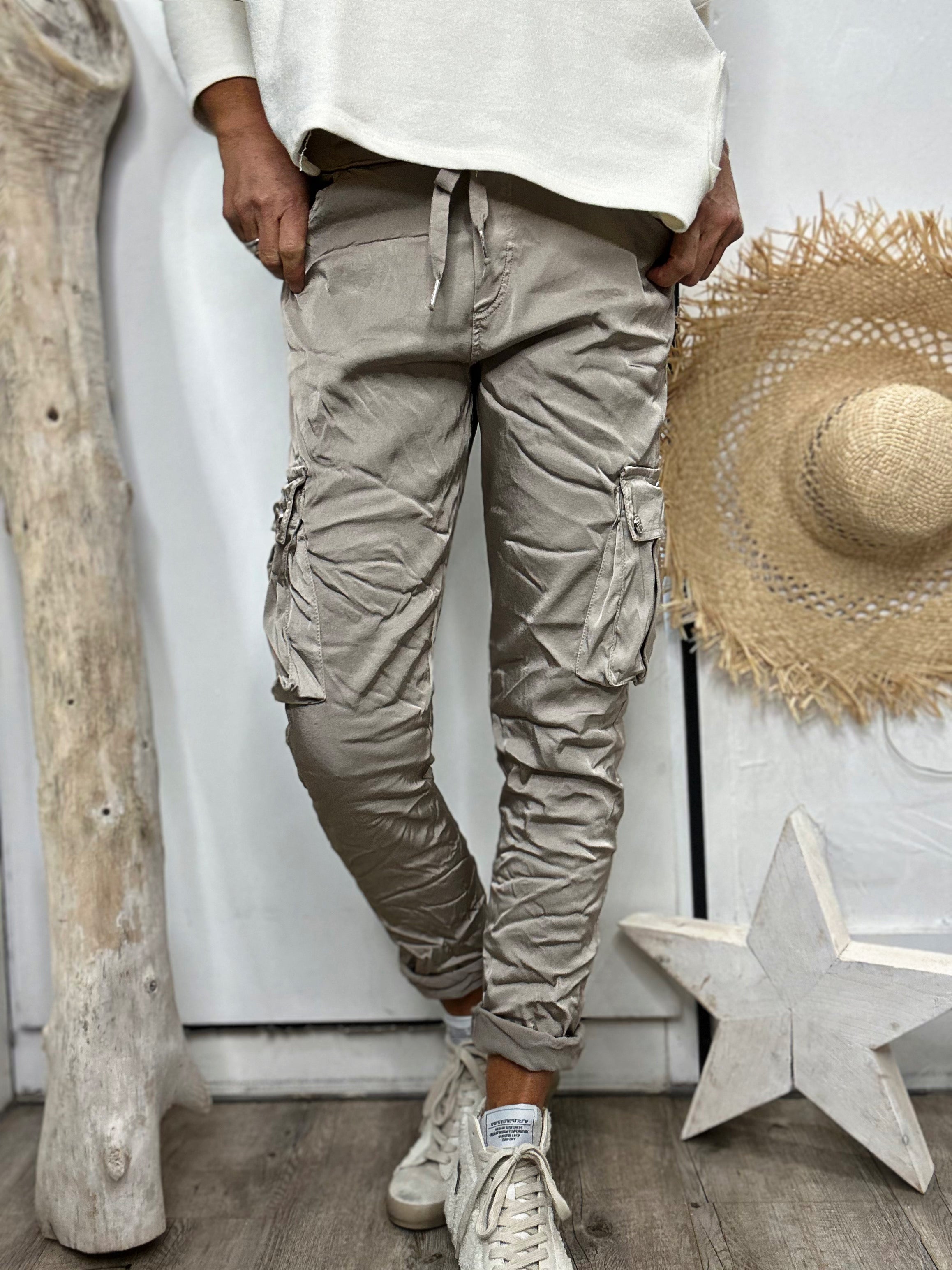 Pantalon CARGO Beige