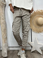 Charger l&#39;image dans la galerie, Pantalon CARGO Beige
