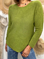 Charger l'image dans la galerie, Pull doux LINO Vert olive
