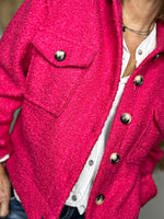 Charger l&#39;image dans la galerie, Blouson GAB Fuchsia
