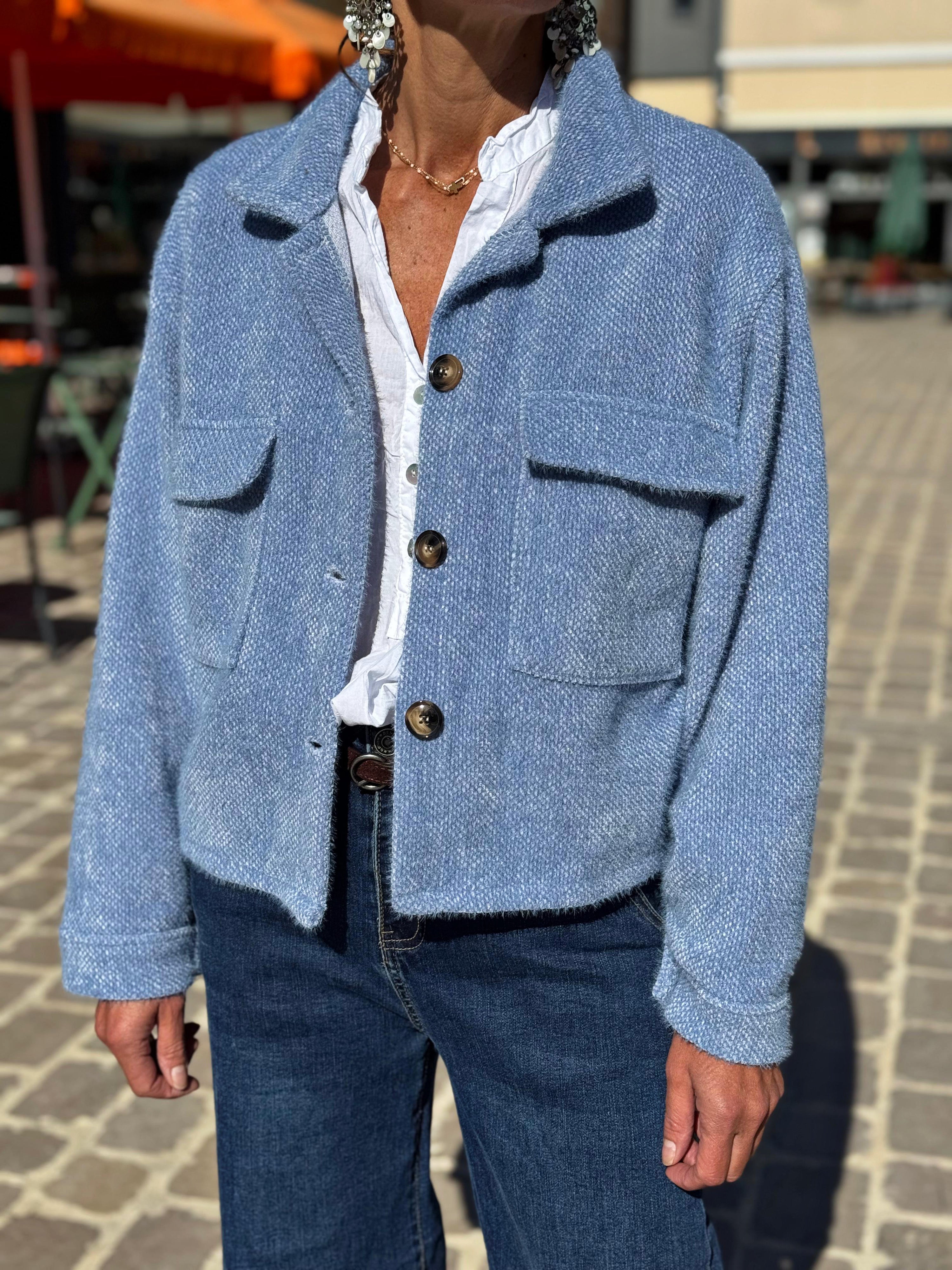 Veste MARGOT Bleu ciel