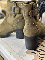 Charger l&#39;image dans la galerie, Boots STELLA Kaki
