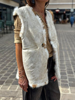 Charger l'image dans la galerie, Gilet sans manches NOLA Ecru
