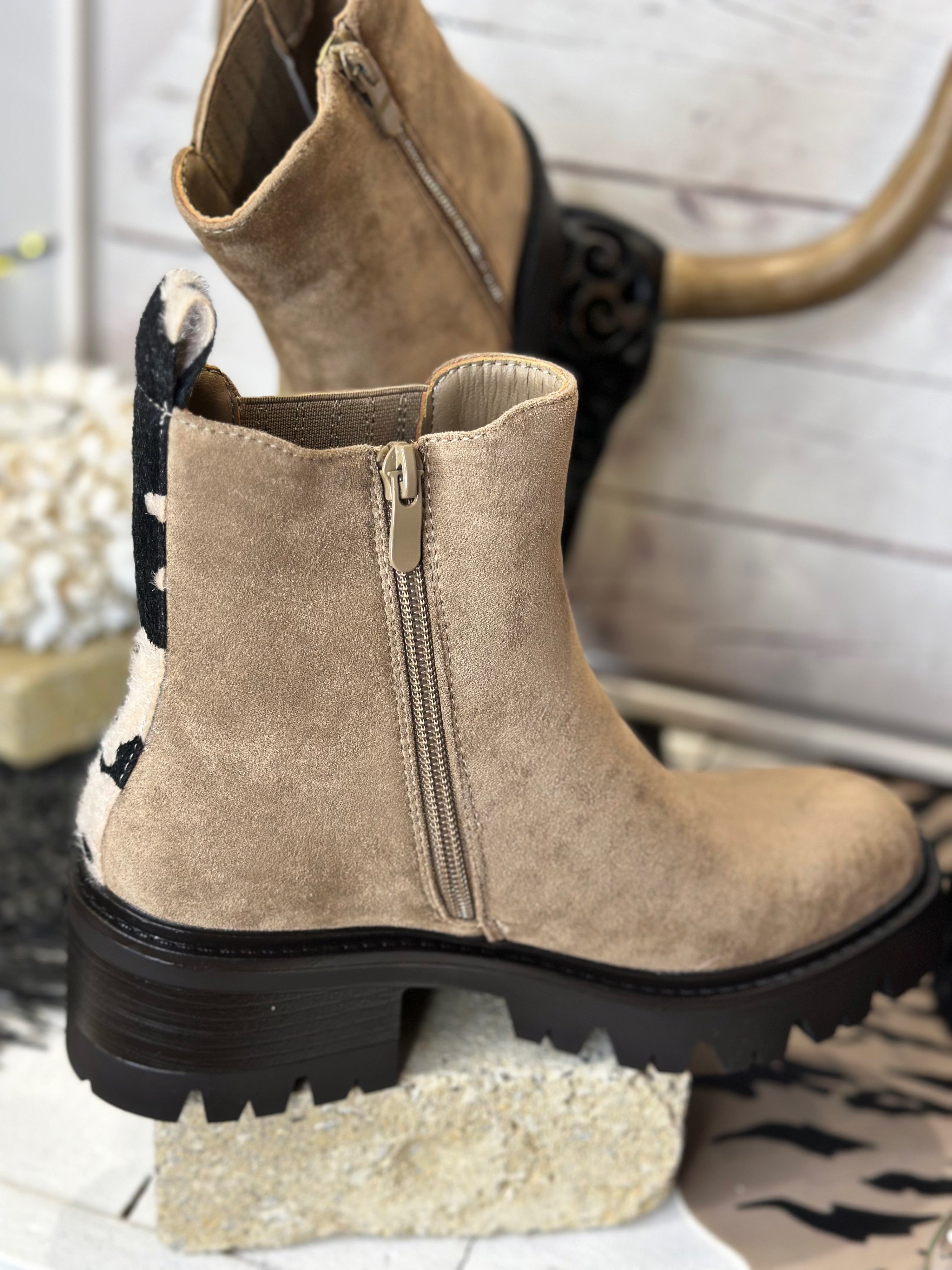 Boots BIANCA Beige