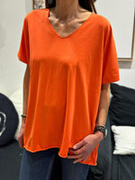 Charger l'image dans la galerie, Tee shirt uni LORIS Orange
