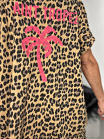 Charger l'image dans la galerie, Tee shirt Saint-Tropez léopard Camel
